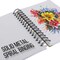 Sketchbook, 2 Pack (60 Sheets), 98 lb (160 GSM) - Spiral-Bound Pad with Perforated Acid-Free Paper - Artist Sketch Book for Drawing, Painting, Watercolor